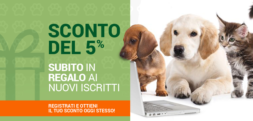 Sconto 5% sul primo acquisto