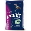 Prolife Sensitive GRAIN FREE Mini with Fish and Potatoes for Dogs