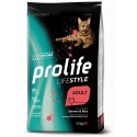 Prolife Adult Lachs und Reis für ausgewachsene Katzen
