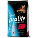 Prolife Sterilised Adult Beef and Rice para gatos