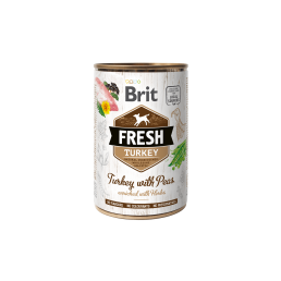 Brit Fresh Turkey with Peas Wet Foods pour...