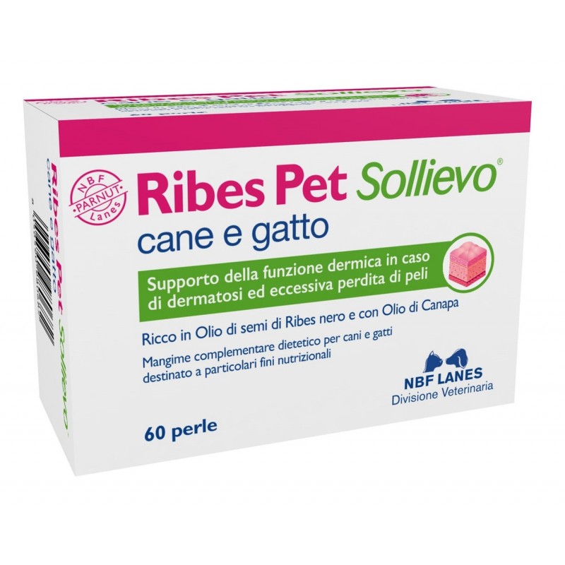 Nbf Lanes Ribes Pet Sollievo cani e gatti contrasta il prurito Paco