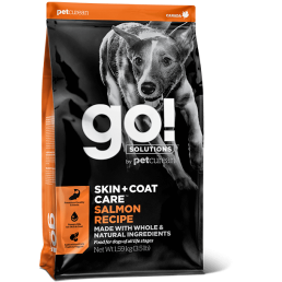 PetCurean GO! Skin + Coat Ipoallergenico con Salmone per Cani