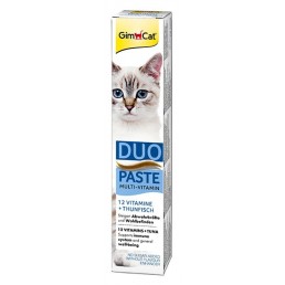 GimCat Duo Pâte Multi-Vitaminée pour Chats