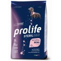 Prolife Sterilised Sensitive Adult Mini avec porc et riz pour chiens