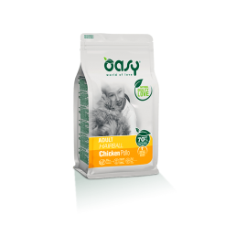 Oasy Superior Formula Adult Hairball Pollo per Gatti