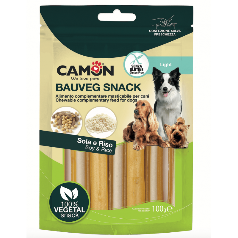 Camon - Bauveg Snack Vegetali Con Riso Per Cani img