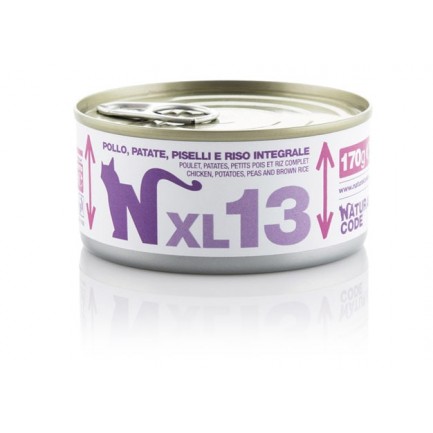 Natural Code Adult Cat XL Cibo Umido Naturale per Gatti