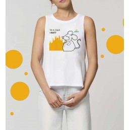 Damen-Tanktop "Va a ciapà i ratt" aus 100%...