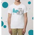 T-shirt 'Mannaggia A Li Pescetti' 100% coton régulier pour hommes