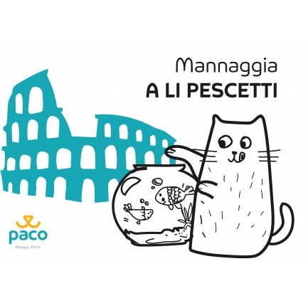 T-Shirt 100% cotone Regular 'Mannaggia A Li Pescetti' Donna