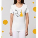 Camiseta Slim Fit 100% Algodón 'Boja Faus' Mujer