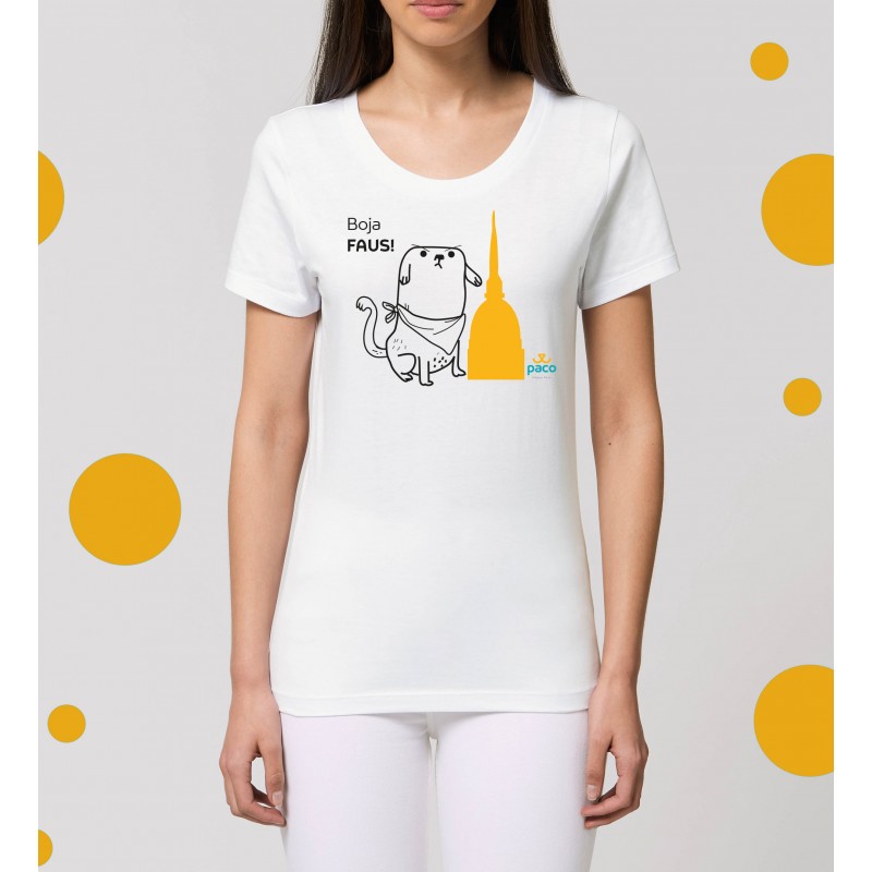 Paco - T-shirt 100% Cotone Slim Fit 'boja Faus' Donna img