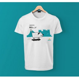T-shirt 100% coton Regular 'Jamm Bell, ja' Femmes