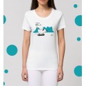 T-shirt pour femme Slim Fit 100% coton 'Jamm Bell, ja'.