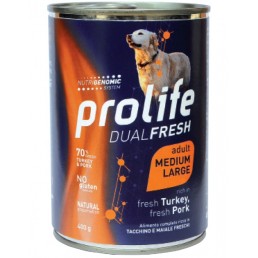 Prolife DUAL FRESH Adult Turkey & Pork...