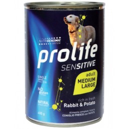 Prolife Sensitive con Coniglio e Patate...