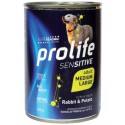 Prolife Sensitive with Rabbit and Potatoes Wet pour chiens