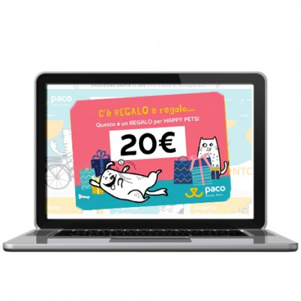 Voucher GiftCard di Paco da 20€