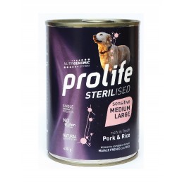 Prolife Sterilised Medium Large avec porc...