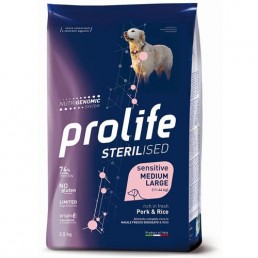 Prolife Sterilised Medium Large avec porc...