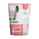 Nature's Protection Pouch Long Hair Chicken and Beef Mix pour chats
