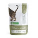 Nature's Protection Pouch Weight Control Chicken and Salmon Wet for Cats