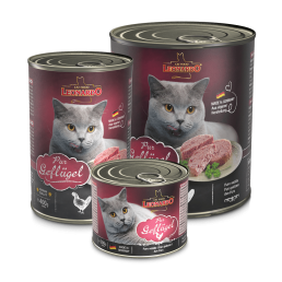 Leonardo Pure Poultry Meat Wet Food for Cats