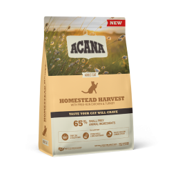 Acana Adult Cat Homestead Harvest mit Huhn und Truthahn für ausgewachsene Katzen