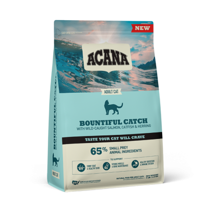 Acana Adult Cat Bountiful Catch Salmone e Aringa Per Gatti Adulti