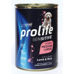 Nourriture humide Prolife Puppy Agneau et...