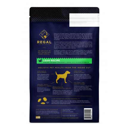 Recette Regal Lean pour chiens