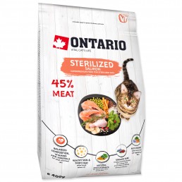 Ontario Cat Sterilized al Salmone per Gatti