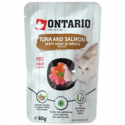 Ontario Cat Tasty Meat In Broth for Cats