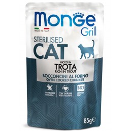 Monge Grill Adult Cibo Umido per Gatti