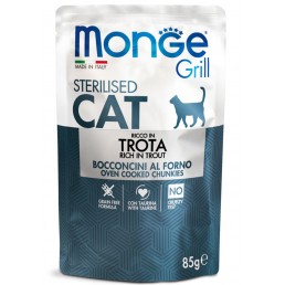 Monge Grill karma dla dorosłych kotów