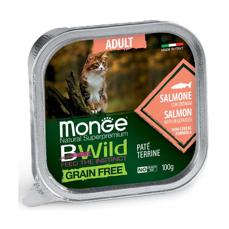 Monge BWild Terrine Grain Free per Gatti: Recensione Nutrizionale
