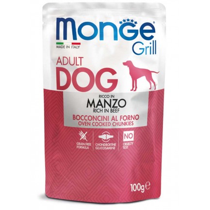 Monge Natural Grill Alimento líquido para perros adultos