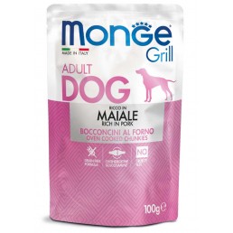 Monge Natural Grill nourriture liquide pour chiens adultes