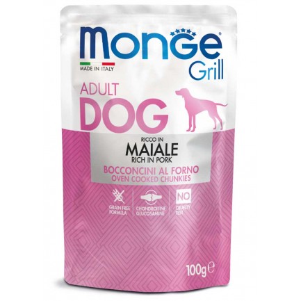 Monge Natural Grill Alimento líquido para perros adultos