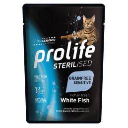 Prolife Sterilised Pescado Blanco y...