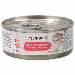 Ontario Kitten Lattina Cibo Umido per Gattini