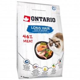 Ontario Cat Long Hair Salmone e Pollo per...