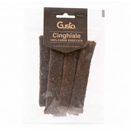 Tiras de carne deshidratada...