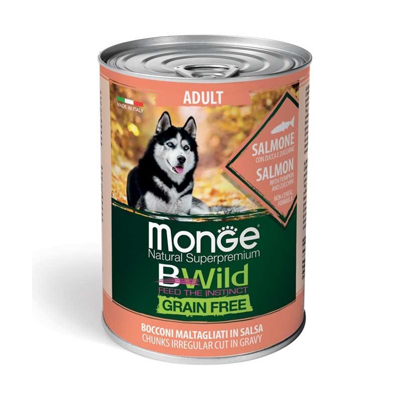 Monge BWild Wet Food for Adult Dogs, grain-free | Paco