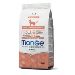 Monge Adult Monoprotein Lachs für Katzen