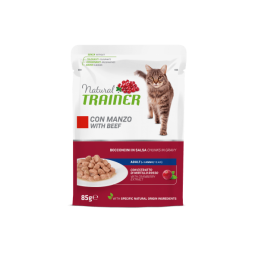 Natural Trainer Adult Cibo Umido per Gatti