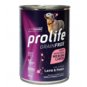 Prolife Sensitive GRAIN FREE con Agnello e Patate per Cani