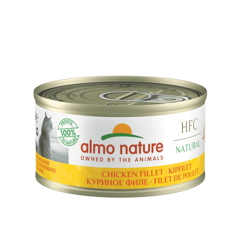 Almo Nature HFC 70g: Umido Naturale di Alta Qualità per Gatti