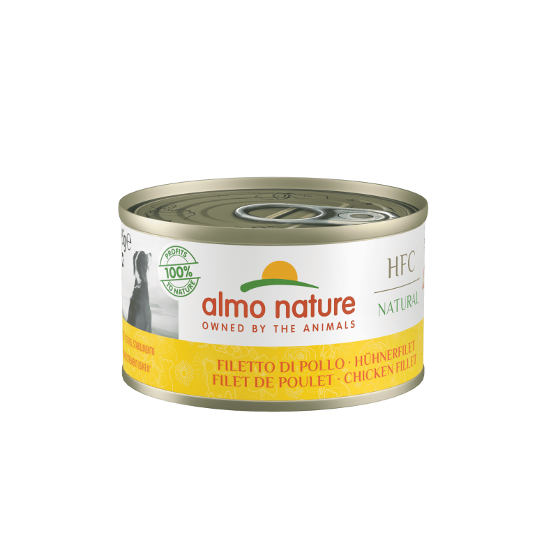 Almo Nature HFC 6 x 95 g Alimento umido per cani - Filetto di Pollo img 0